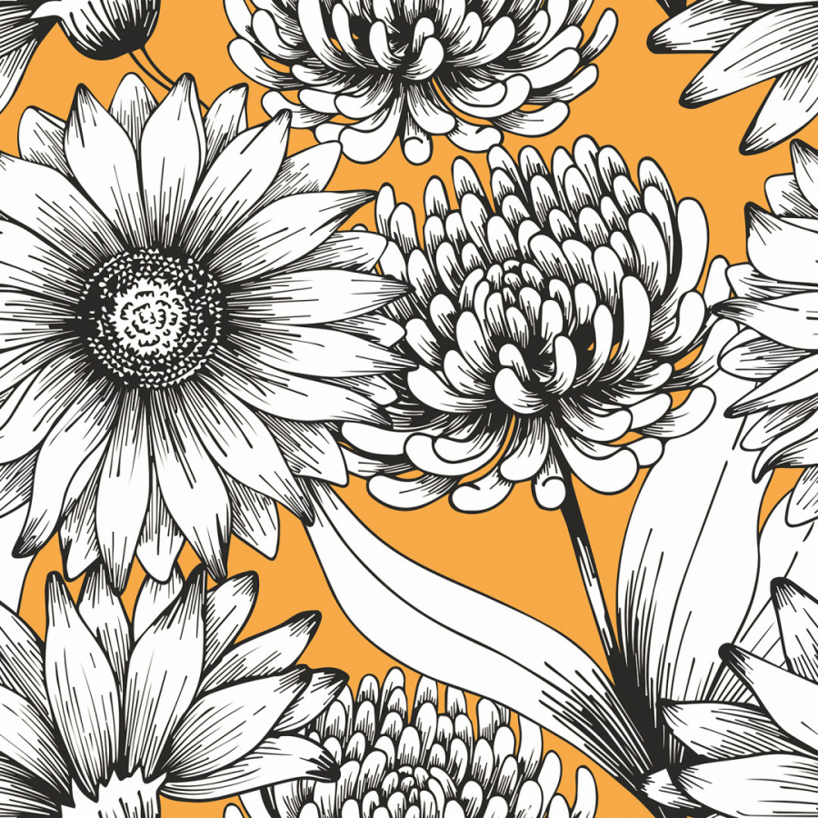 Обои Александрия Оранж 1