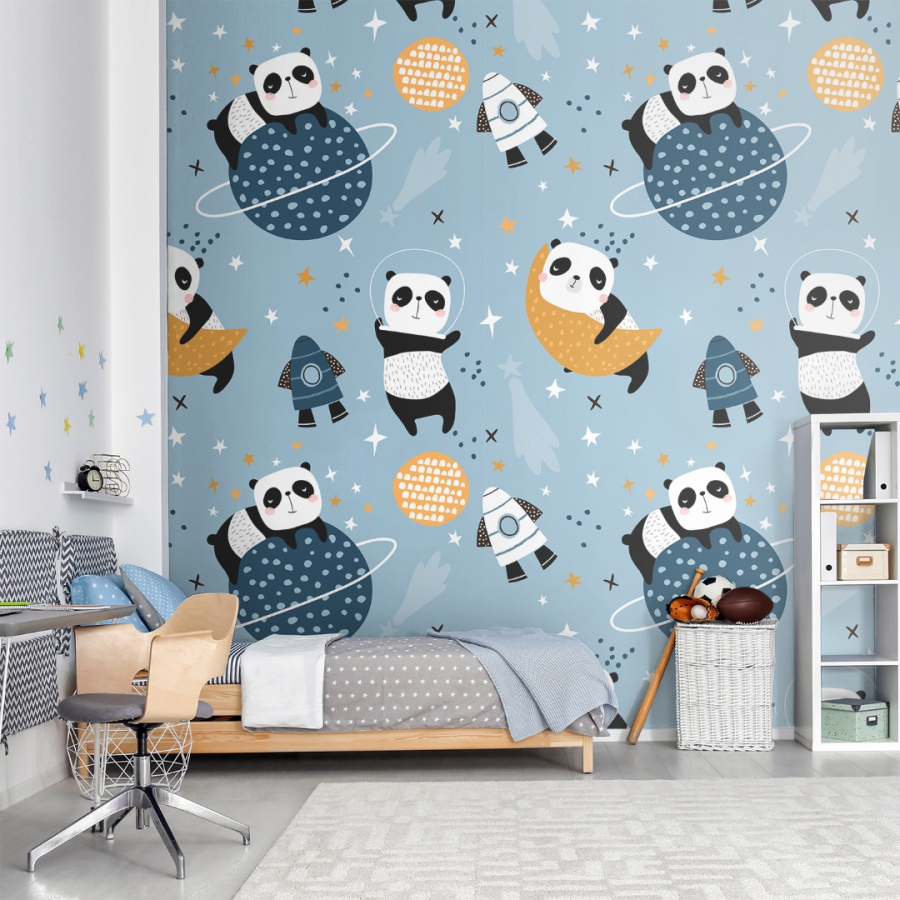 Обои Панда Спэйс 1